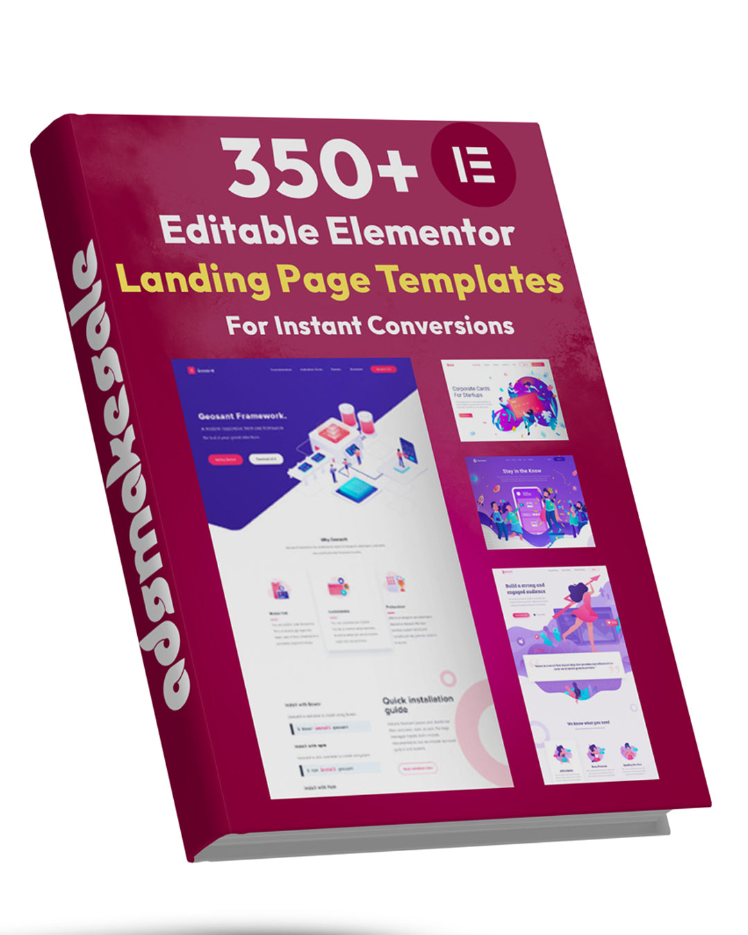 350+ Editable Elementor Landing Page Templates for Instant Conversions